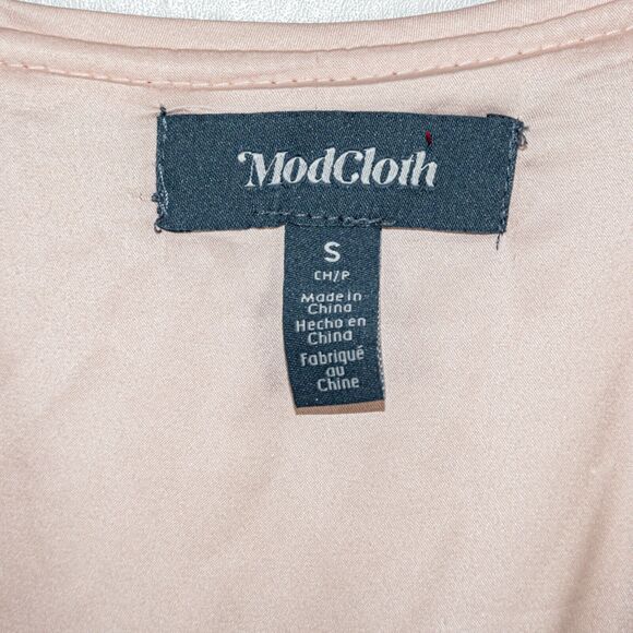 ModCloth Take A Shine Sequin Wrap Dress size Small Multi-color - Picture 2 of 7